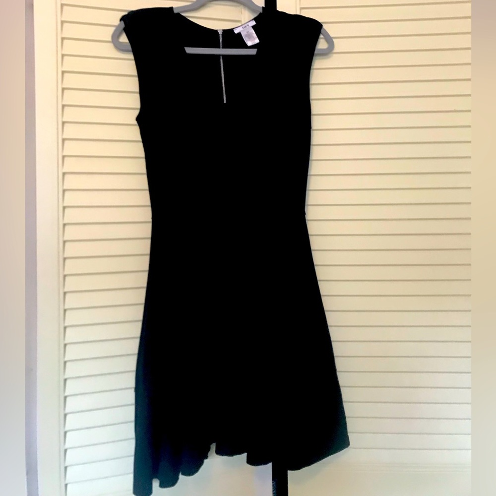 Bar III black midi party dress